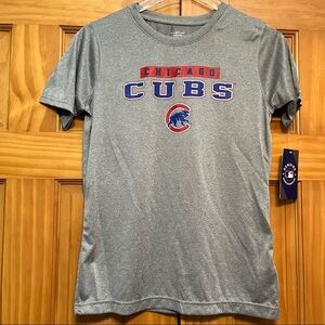 Team Athletics Chicago Cubs Boys Shirt Size Large NWT